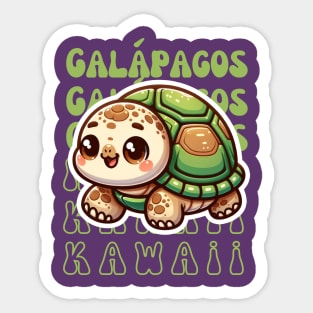 Kawaii Galapagos Sticker